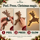 Illustrative peel press glow setup guide